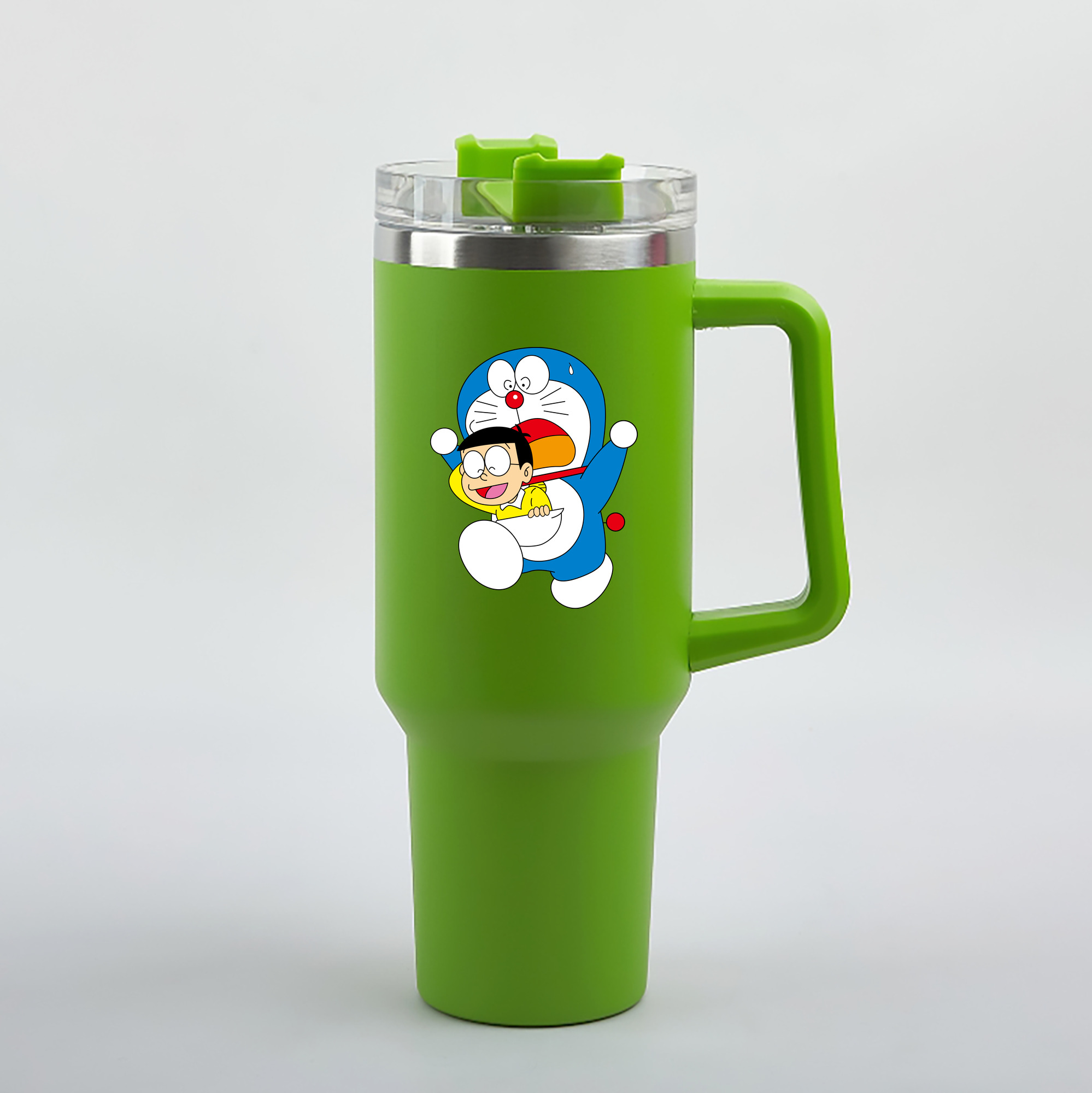 （画像用） ドラえもん Doraemon 1200mL車用タンブラー（カラープリント）